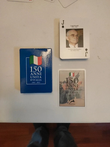 Mazzo carte gioco - 55, da