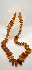 Ambra collana lunga - ,