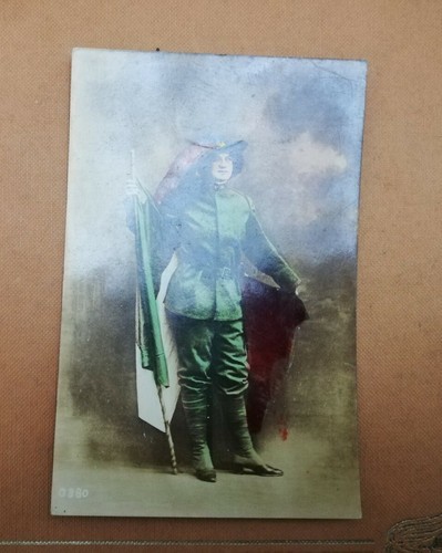 Cartolina militare bersagliere - cartolina,
