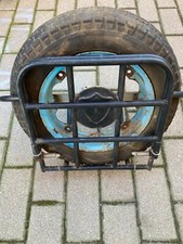 Portapacchi Portaruota di scorta LAMBRETTA 125 150 LI 1° 2° CON CERCHIO 