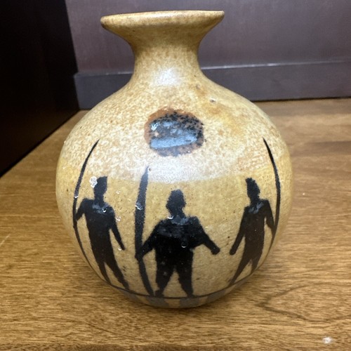 Vaso guerrieri ceramica - vaso,