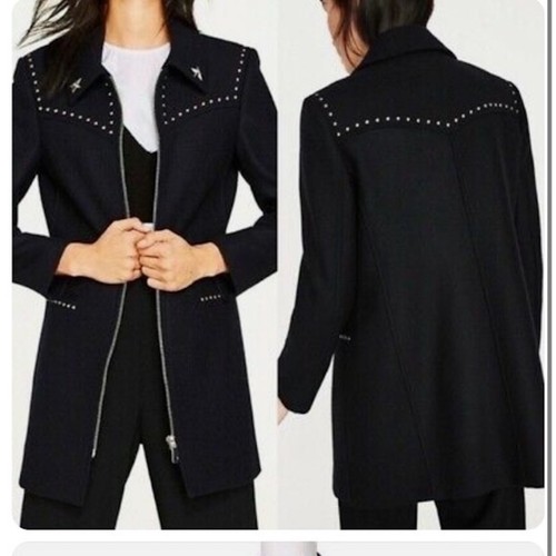 Cappotto zara lana nero - in,