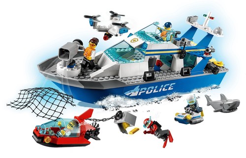 Lego city 60277 barca - city,