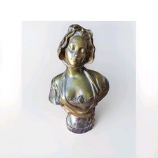 Antique French Bronze Bust by