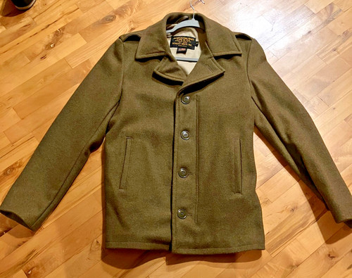 Schott lana m41 stile militare - stile,