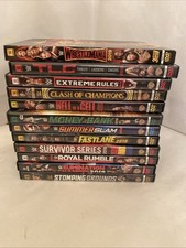 Set Of 12 WWE Wrestling DVD’