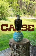 CASE Aquila insegna/targa in ghisa vintage macchina agricola trattore pubblicità