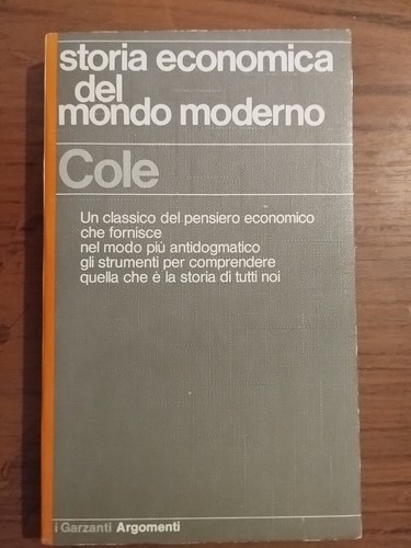 Storia economica del - , mondo