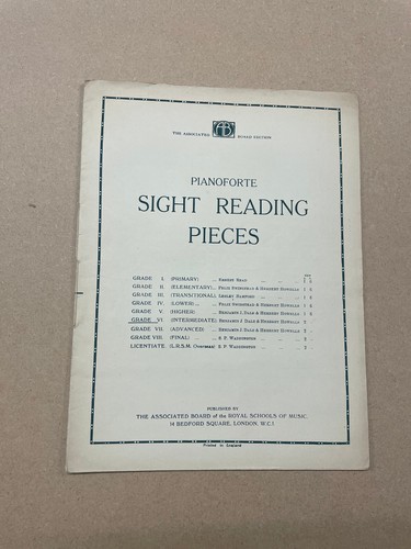 Pezzi lettura vista - lettura,