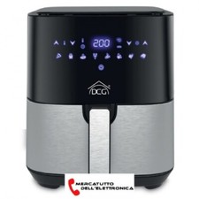 Friggitrice ad Aria DCG FR3605D-5lt 1450 W Timer 60 min.Display LED Touch Screen