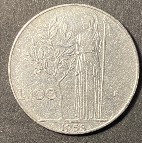 1958 italy 100 lire - r,
