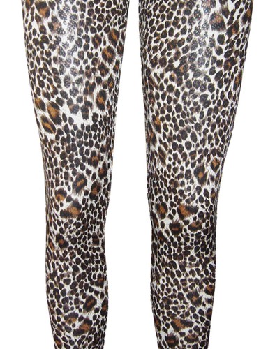 Leggins tiger leopard look - leggins,