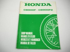 Manuale officina Honda CB900F