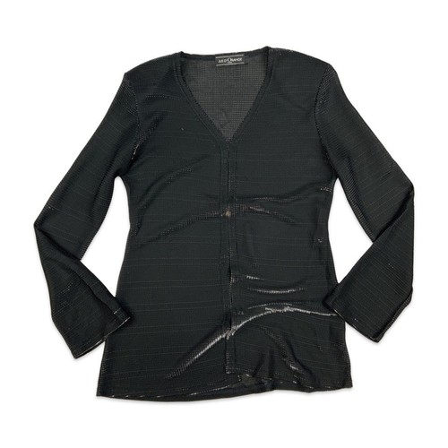 Top vintage anni nero - top,
