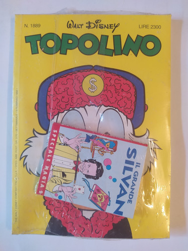 Topolino blisterato numeri - blisterato,