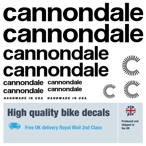 Cannondale nuova decalcomania