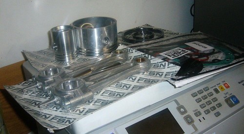 Kit guarnizioni bielle pistoni - bielle,