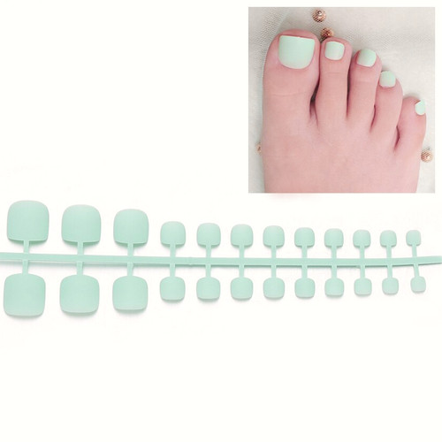 Toe tips verde chiaro - toe,