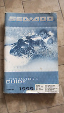 SEA DOO OPERATOR'S GUIDE 219000093 1999 GS GTI GTS SPX GSX GTX XP RFI LIMITED