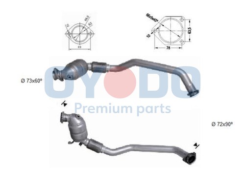 Catalizzatore per bmw - catalizzatore, 3