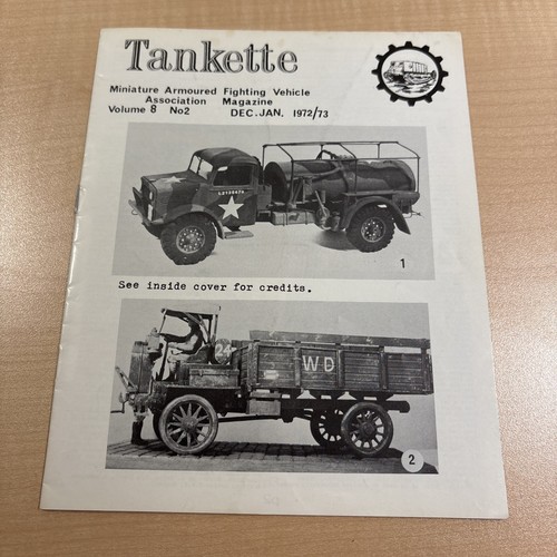 1972 tankette miniature - tankette,
