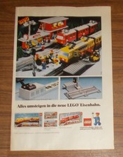 Rara Pubblicità LEGO Trains