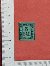 Antichi Stati Romagne Francobollo 3 Bai