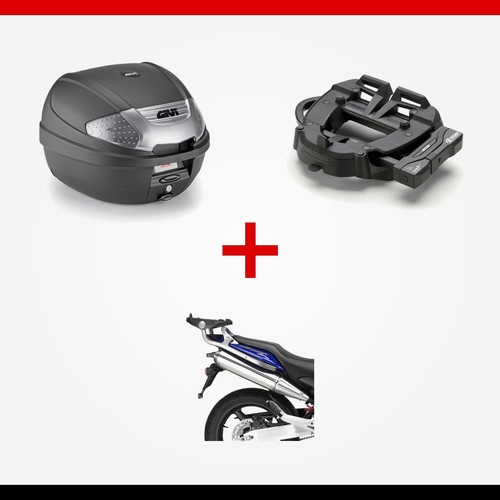 Kit givi e300nt2b bauletto 30l - givi,