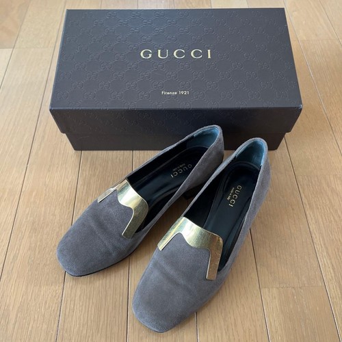 Mocassini gucci scamosciati - mocassini,