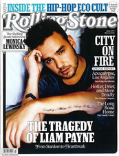 ROLLING STONE MAGAZINE MARCH 2025 | THE TRAGEDY OF LIAM PAYNE | MONICA LEWINSKY