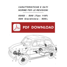 FIAT 500D 500 110F Manuale