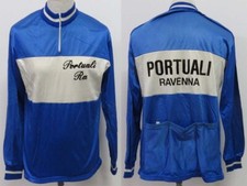 PORTUALI RAVENNA MAGLIA SHIRT JERSEY CICLISMO CYCLISME CYCLING VINTAGE ITALIA