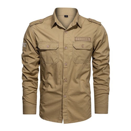 Camicie militari uomo nuove