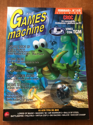 The games machine 105 febbraio - machine,