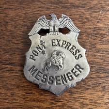 Pony Express Messenger Argento