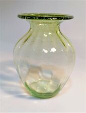 VASO IN VETRO LAVORATO A MANO ..VETRO SOFFIATO MURANO