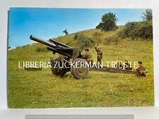 OBICE Cannone prato Guerra CARTOLINA 