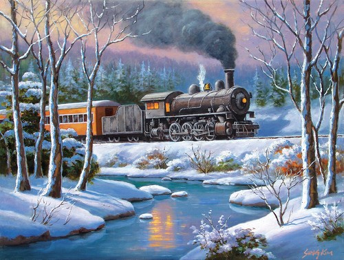 Winter forest express sung - express,