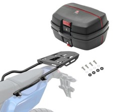 Set Top Case + Support pour
