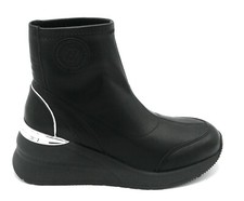 Liu jo Alyssa06  stivaletto ecopelle nera zeppa 5cm accessorio 2/3