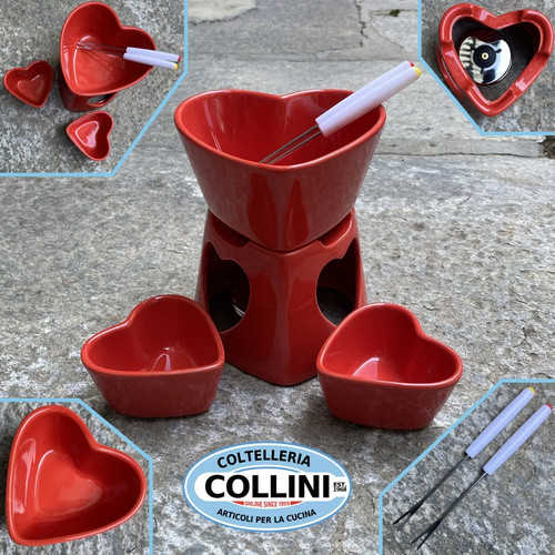 Schonhuber set fonduta cuore - schonhuber,