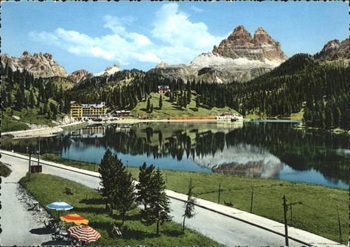 Dolomiti lago misurina - dolomiti,