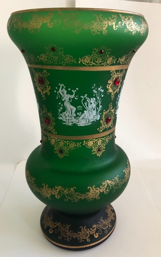 Grande vaso vetro verde - grande,