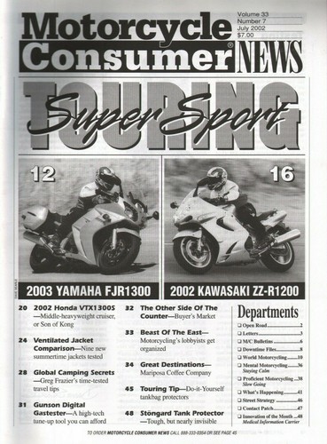 2002 july motorcycle consumer - 2002,