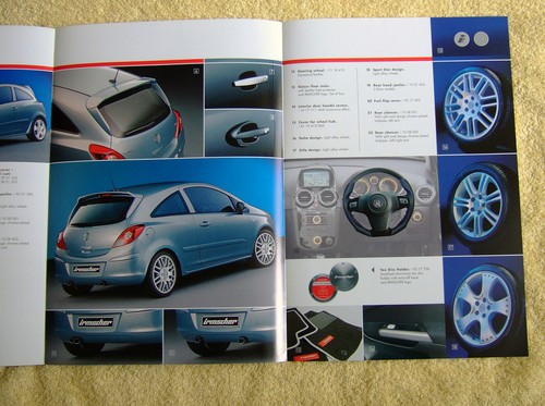 Brochure vauxhall corsa - vauxhall,
