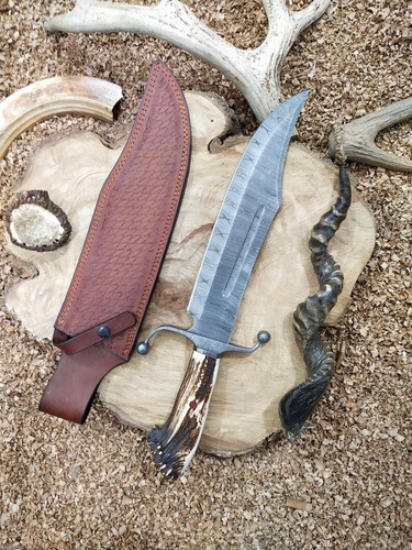 Coltello bowie corna cervo - coltello, di