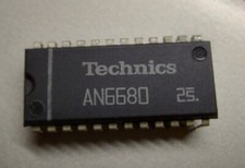 TECHNICS SL-1600 SL-1700 SL-1800 MK2 IC CHIP INTEGRATO AN6675 AN 6675 - ORIGINAL