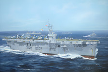 Trumpeter 05369 USS CVE-26 SANGAMON 1:350 Kit di modellismo