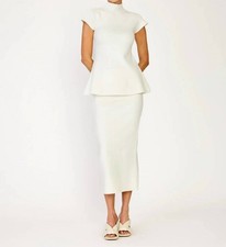 Line And Dot Druna Skirt Ivory