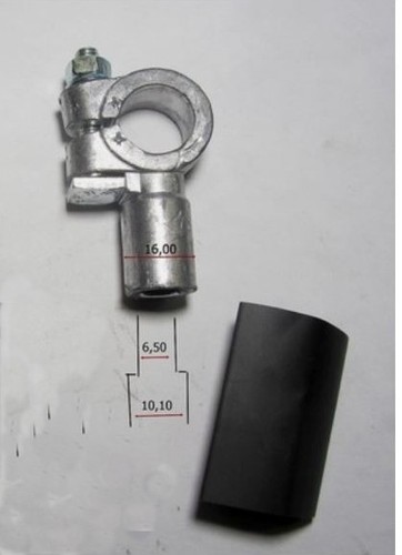 Morsetto batteria piombo auto - batteria,